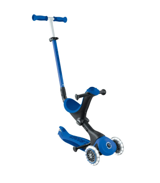 Globber Go Up Deluxe Işıklı Scooter - Lacivert