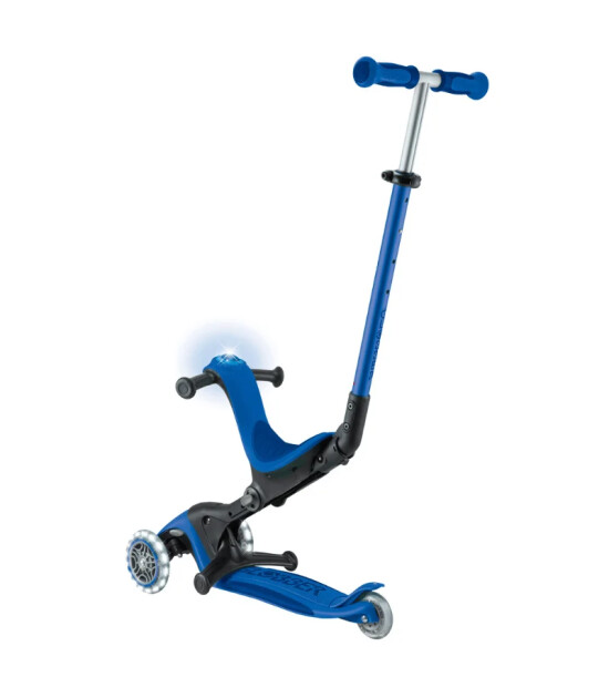Globber Go Up Deluxe Işıklı Scooter - Lacivert