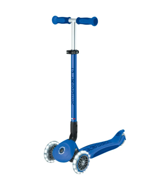 Globber Go Up Deluxe Işıklı Scooter - Lacivert