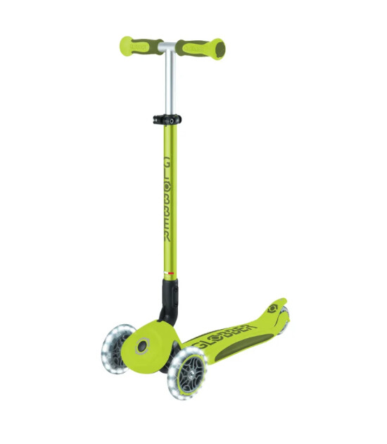 Globber Go Up Deluxe Işıklı Scooter - Yeşil