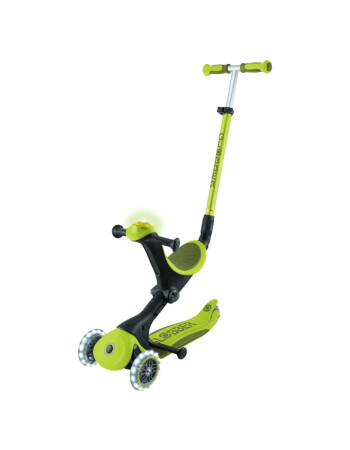 Globber Go Up Deluxe Işıklı Scooter - Yeşil