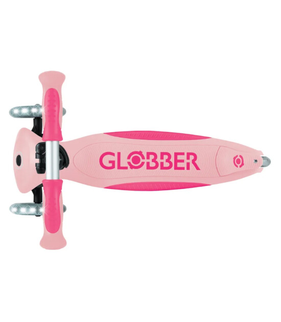 Globber Go Up Deluxe Işıklı Scooter - Pastel Pembe
