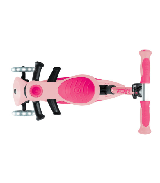 Globber Go Up Deluxe Işıklı Scooter - Pastel Pembe