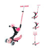 Globber Go Up Deluxe Işıklı Scooter - Pastel Pembe