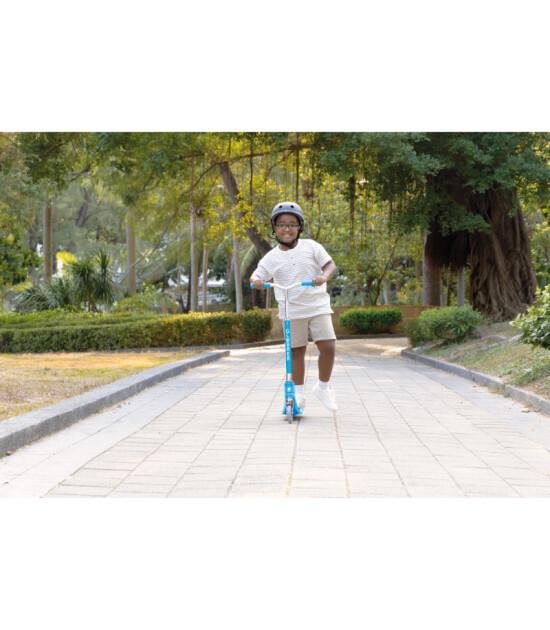 Globber Flow 125 Katlanabilir Scooter - Mavi
