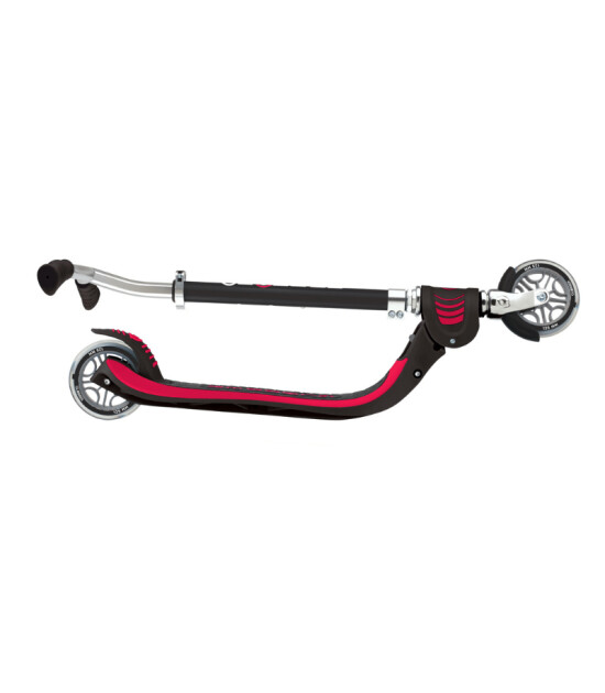 Globber Flow 125 Katlanabilir Scooter - Kırmızı/Siyah