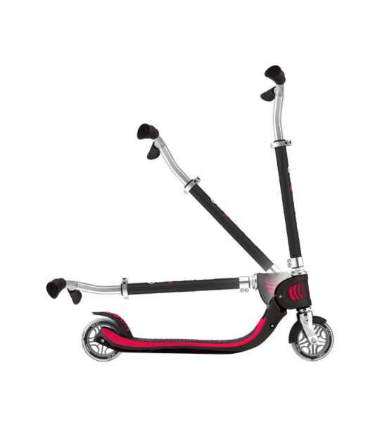 Globber Flow 125 Katlanabilir Scooter - Kırmızı/Siyah