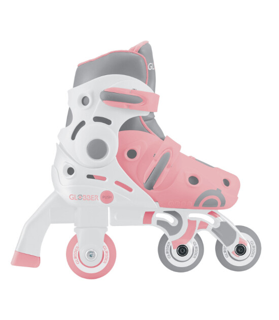 Globber 2in1 Paten XS/S - Pastel Pembe