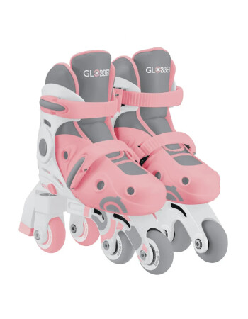 Globber 2in1 Paten XS/S - Pastel Pembe