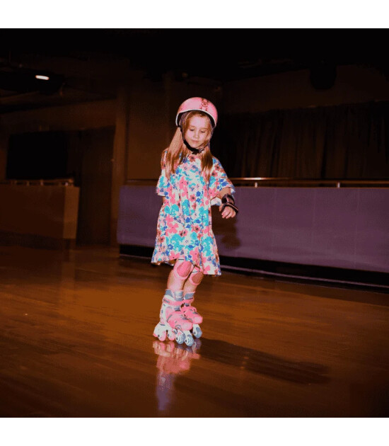 Globber 2in1 Paten XS/S - Pastel Pembe