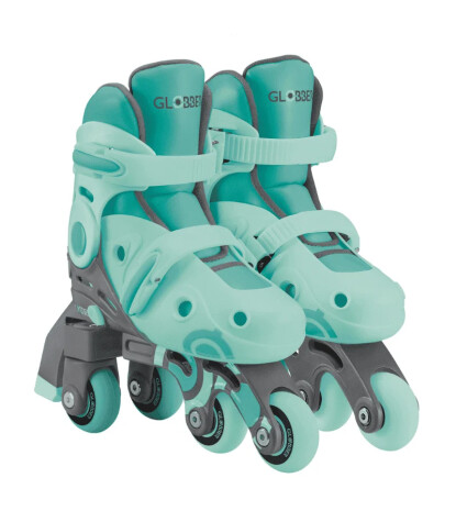 Globber 2in1 Inline Skate Paten Scooter // Mint (S/M)