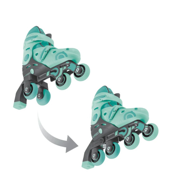 Globber 2in1 Paten S/M - Mint Yeşili