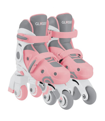 Globber 2in1 Paten S/M - Pastel Pembe