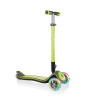 Globber Elite Deluxe Işıklı Scooter // Yeşil