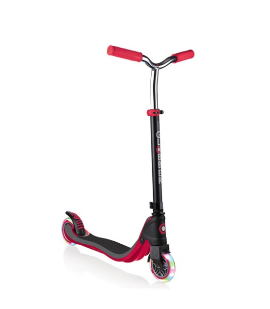 Globber Flow 125 Işıklı Scooter // Red