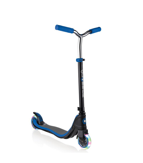 Globber Flow 125 Işıklı Scooter // Navy Blue