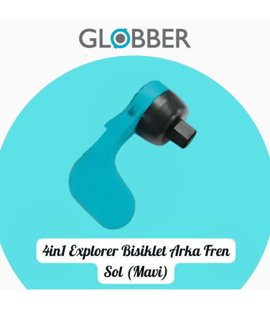 Globber 4in1 Explorer Bisiklet Yedek Parça // Sol Arka Tekerlek Freni (Mavi)