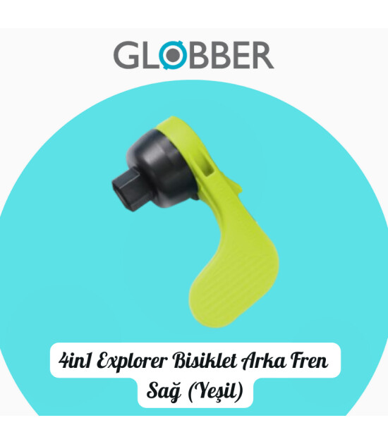 Globber 4in1 Explorer Bisiklet Yedek Parça // Sağ Arka Tekerlek Freni (Yeşil)