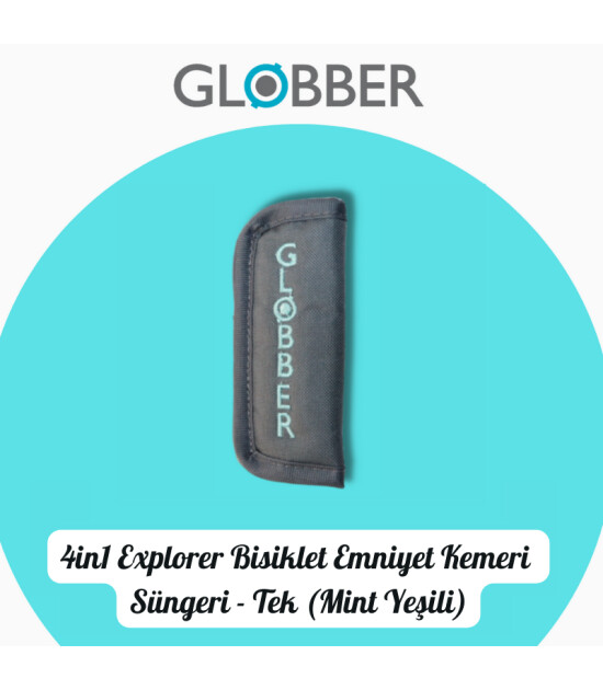 Globber 4in1 Explorer Bisiklet Yedek Parça // Tek Emniyet Kemeri Süngeri (Mint Yeşili)