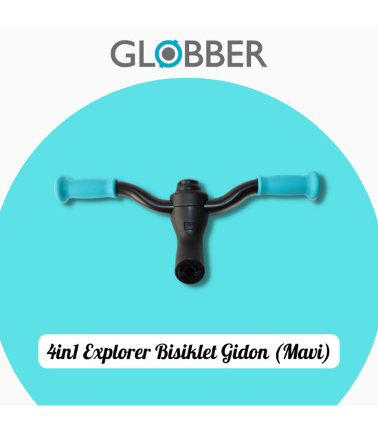 Globber Explorer Trike 4in1 Yedek Parça Çocuk Bisikleti // Gidon - Blue