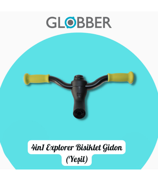Globber Explorer Trike 4in1 Yedek Parça Çocuk Bisikleti // Gidon - Green