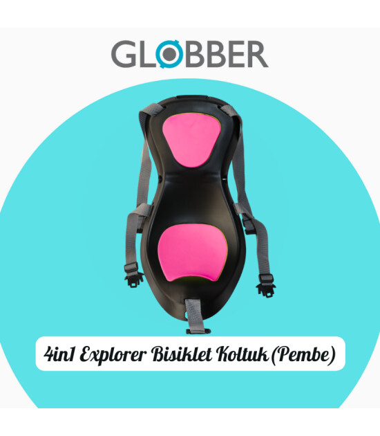 Globber Explorer Trike 4in1 Yedek Parça Çocuk Bisikleti // Koltuk - Pink