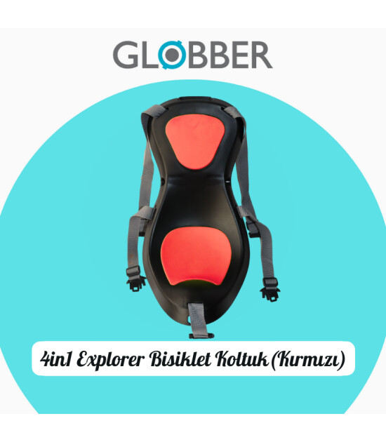 Globber Explorer Trike 4in1 Yedek Parça Çocuk Bisikleti // Koltuk - Red