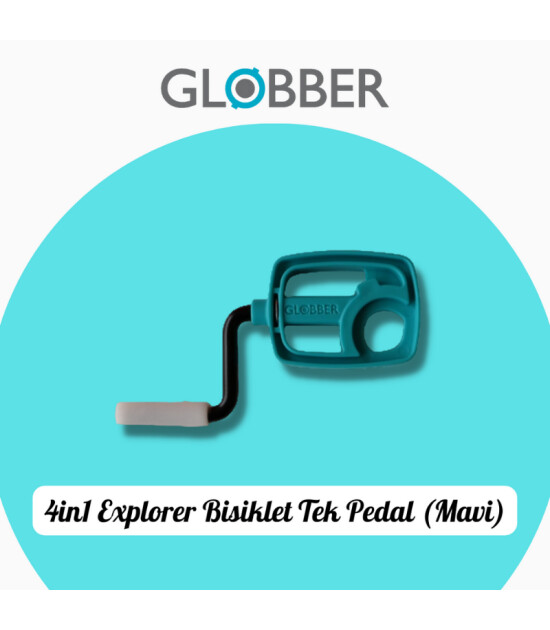 Globber 4in1 Explorer Bisiklet Yedek Parça // Tek Pedal (Mavi)