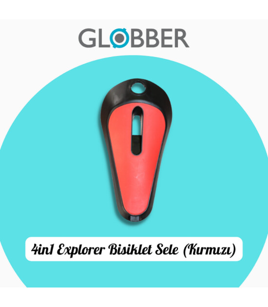 Globber Explorer Trike 4in1 Yedek Parça Çocuk Bisikleti // Sele - Red