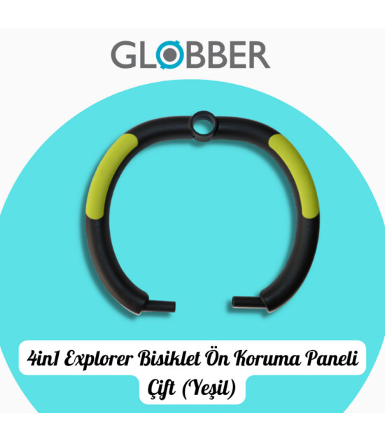 Globber Explorer Trike 4in1 Yedek Parça Çocuk Bisikleti // Çift Yan Bar - Green