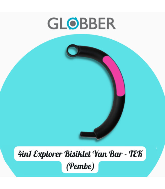 Globber 4in1 Explorer Bisiklet Yedek Parça // Tek Yan Bar (Pembe)