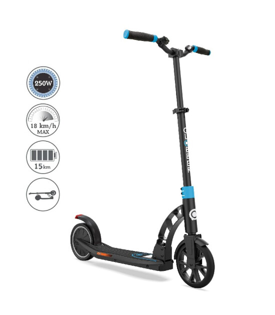 Globber One K E-Motion 15 Elektrikli Scooter // Siyah - Mavi