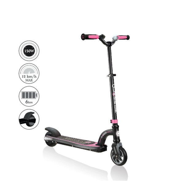 Globber One K E-Motion 10 Elektrikli Scooter // Pembe