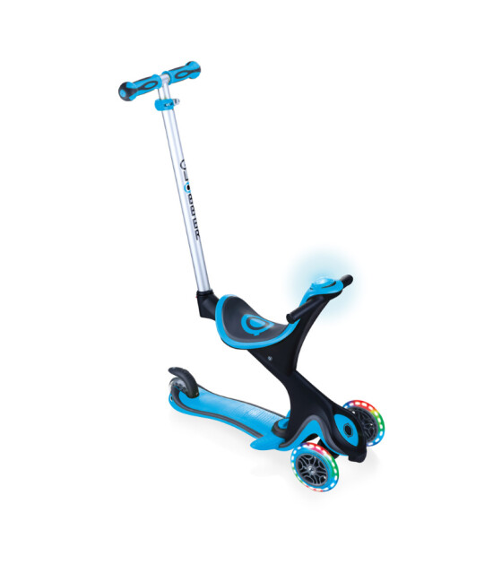 Globber Evo Comfort Play Lights Işıklı Scooter // Blue