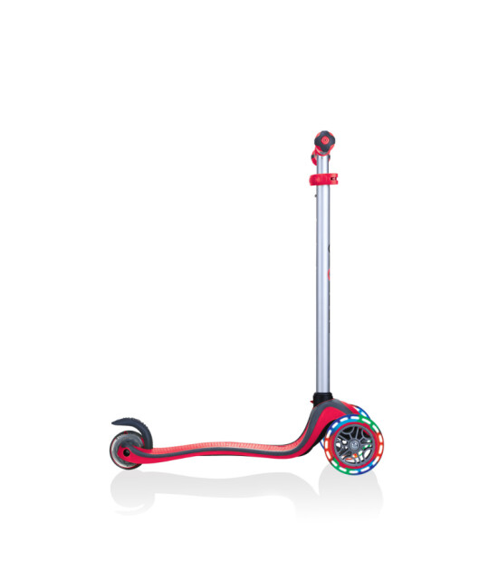 Globber Evo Comfort Play Işıklı Scooter // Kırmızı