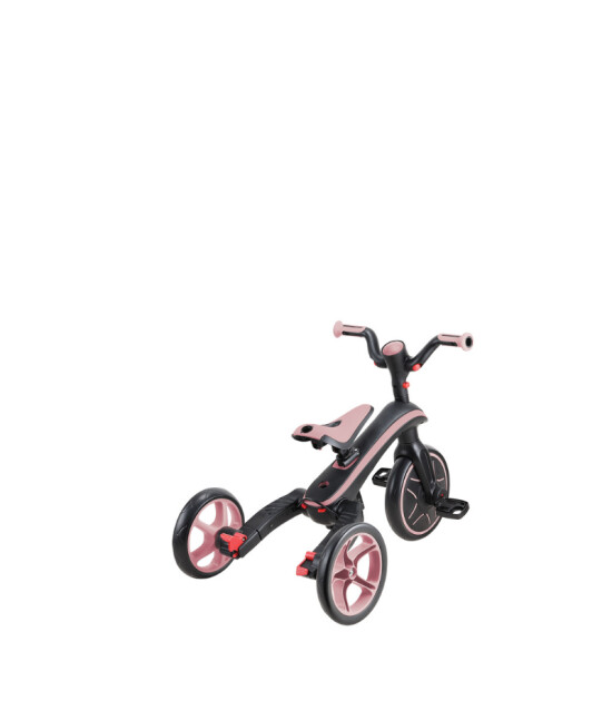 Globber Explorer 4in1 Katlanabilir Bisiklet // Pastel Pembe