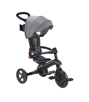 Globber Explorer 4in1 Katlanabilir Bisiklet // Siyah&Gri