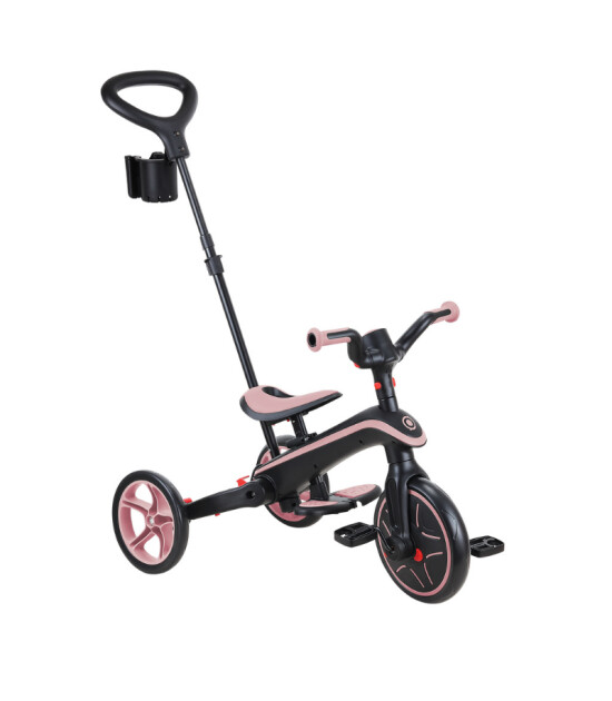 Globber Explorer 4in1 Katlanabilir Bisiklet // Pastel Pembe