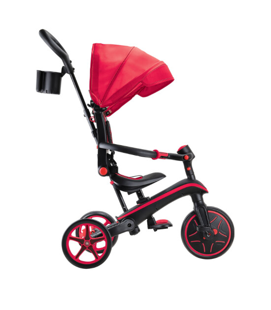 Globber Explorer 4in1 Katlanabilir Bisiklet // Kırmızı