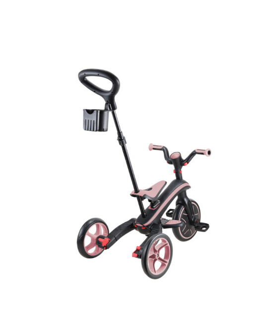 Globber Explorer 4in1 Katlanabilir Bisiklet // Pastel Pembe