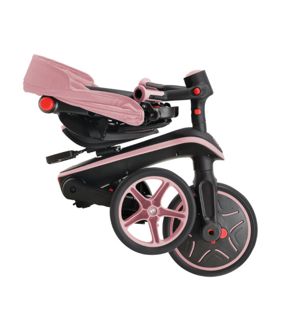 Globber Explorer 4in1 Katlanabilir Bisiklet // Pastel Pembe