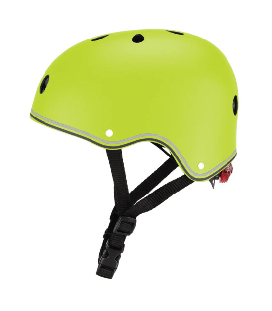 Globber Işıklı Kask Işıklı Scooter // Green