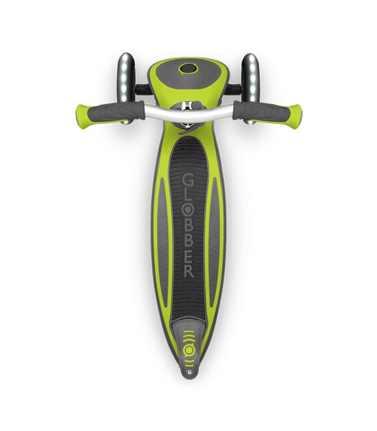 Globber Master Işıklı Katlanabilir Scooter // Yeşil
