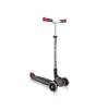 Globber Master Işıklı Katlanabilir Scooter // Siyah - Kırmızı