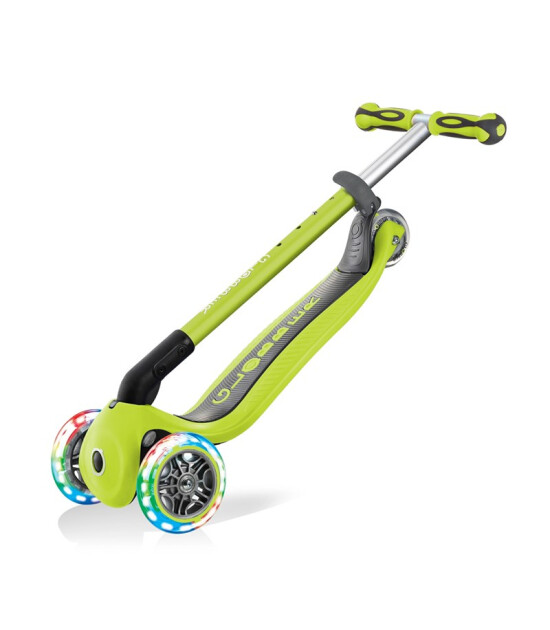 Globber Go Up Deluxe Işıklı Teker Scooter // Yeşil