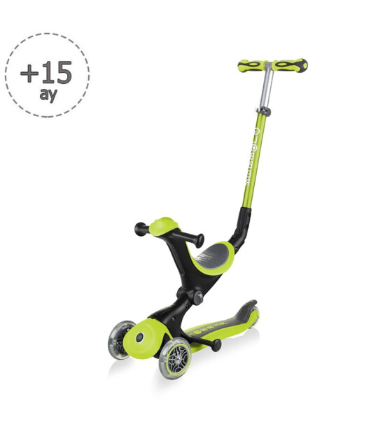Globber Go Up Deluxe Scooter // Yeşil