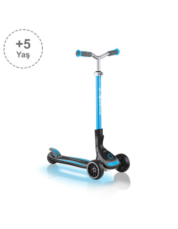Globber Ultimum Işıklı Scooter // Mavi