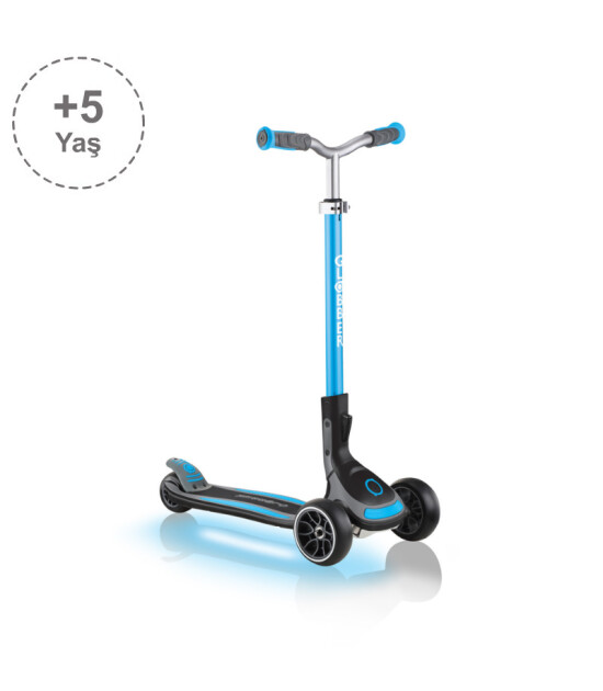 Globber Ultimum Işıklı Scooter // Mavi