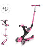 Globber Go Up Deluxe Play Scooter // Pembe
