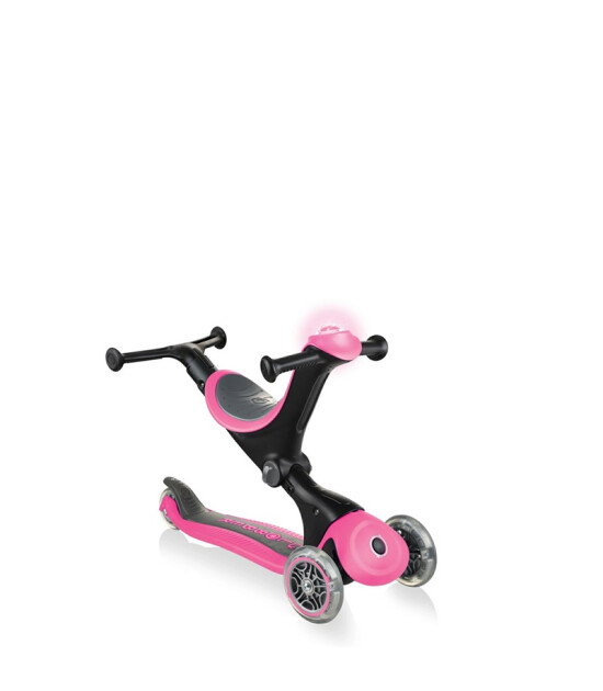 Globber Go Up Deluxe Play Scooter // Pembe